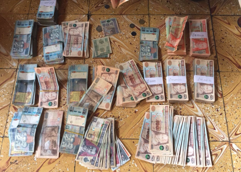 El allanamiento se realiz&oacute; en San Pedro Sacatep&eacute;quez, en San Marcos. (Foto: MP)&nbsp;