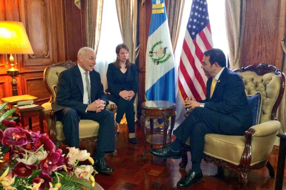 El secretario de Seguridad Nacional, John Kelly, visit&oacute; Guatemala en pasado 22 de febrero. (Foto: US Embajada)