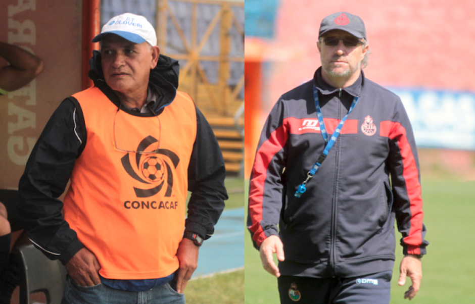 Walter Claver&iacute; y Gustavo Macha&iacute;n tendr&aacute;n su duelo de t&eacute;cnicos en la serie Suchi - Rojos. (Foto: Soy502)