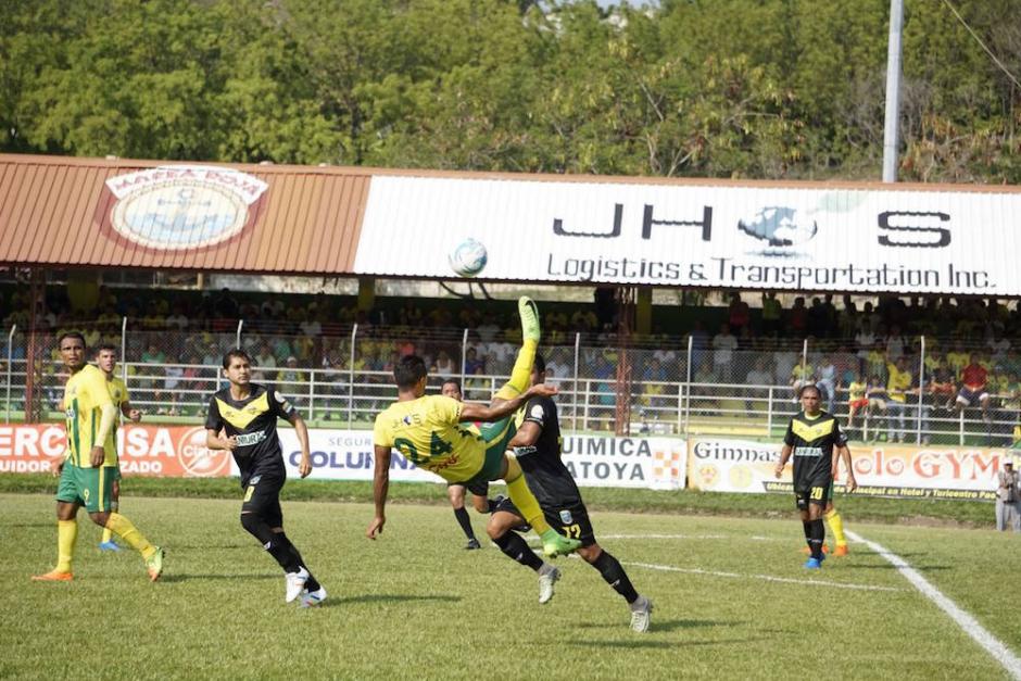 Petapa inici&oacute; ganando en el encuentro, pero no logra la victoria. (Foto: &Aacute;lvaro Lainfiesta/Soy502)