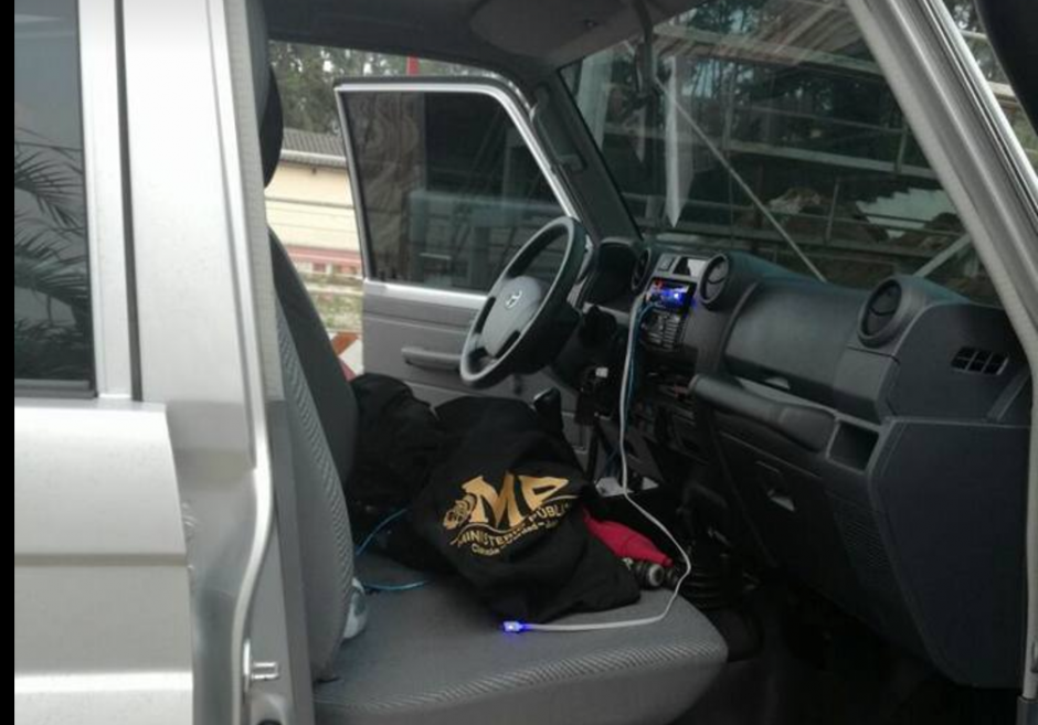 Un chaleco del MP fue encontrado en el lugar.