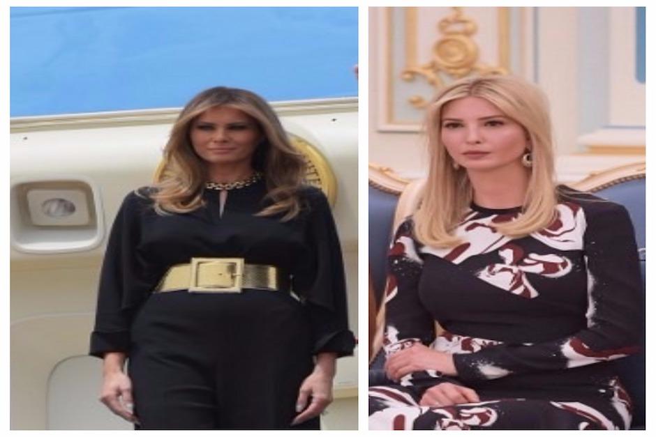 Melania e Ivanka decidieron no usar un velo para cubrir su rostro durante la visita a este pa&iacute;s &aacute;rabe. (Imagen: Soy502)