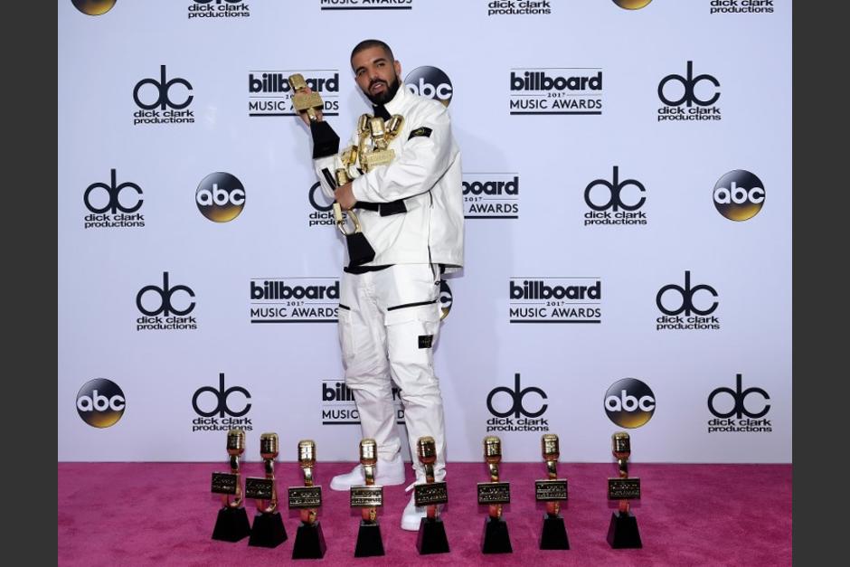 Drake superó el récord de Adele como artista que más Billboard ha ganado. (Foto: AFP)