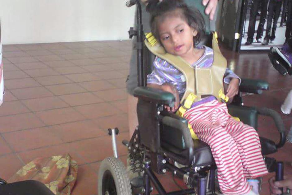 Dulce de 7 a&ntilde;os padece de par&aacute;lisis cerebral debido a una negligencia m&eacute;dica. (Foto: Soy502)