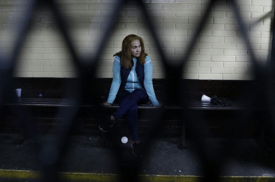 La Patrona llegó a Tribunales la noche de este jueves. (Foto: Alejandro Balán/Soy502) &nbsp;