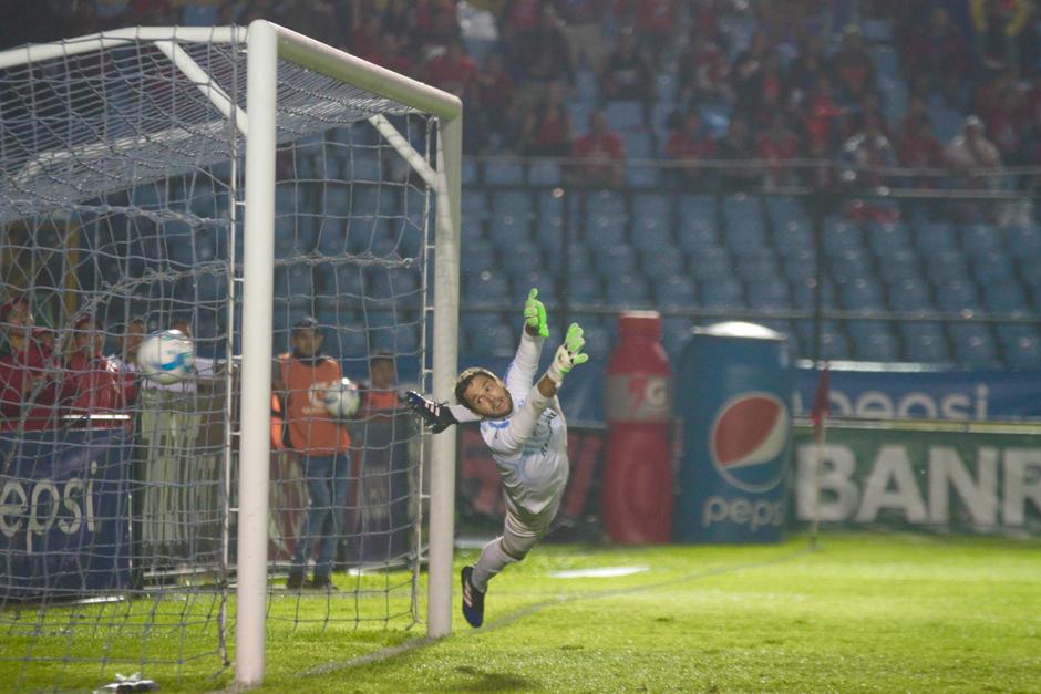 Carlos Kamiani abri&oacute; el marcador al minuto 30. (Foto: Luis Barrios/Soy502)