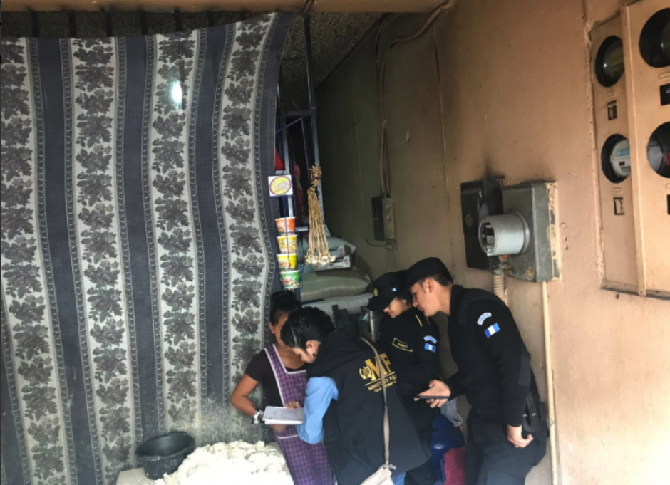 Los ni&ntilde;os fueron llevados a la capital bajo enga&ntilde;os. (Foto: MP)&nbsp;