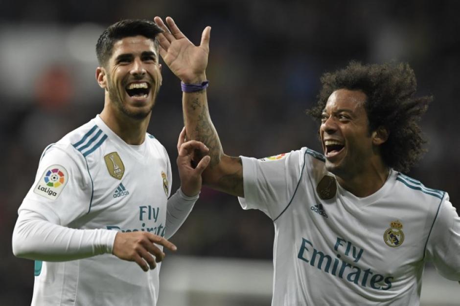El Real Madrid recuper&oacute; la sonrisa tras su victoria frente Las Palmas. (Foto: AFP)