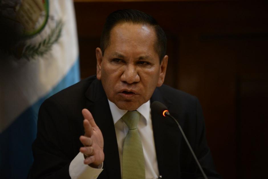 Ixcamey fue criticado por el confuso informe que presentó la comisión pesquisidora. (Foto: archivo/Soy502)