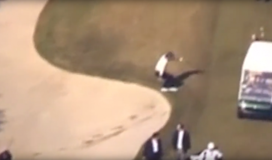 El accidente ocurri&oacute; durante la visita oficial de Trump a Jap&oacute;n. (Foto: captura de pantalla)