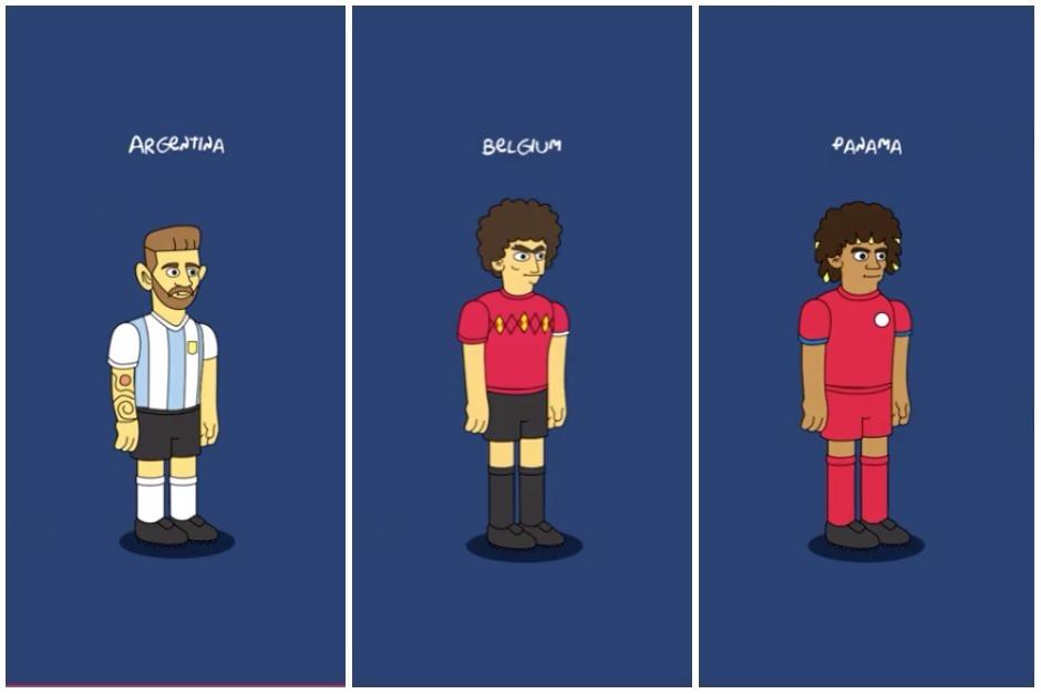 El dise&ntilde;ador quiso llevar el estilo de Los Simpson al escenario de Rusia 2018. (Foto: Instagram)