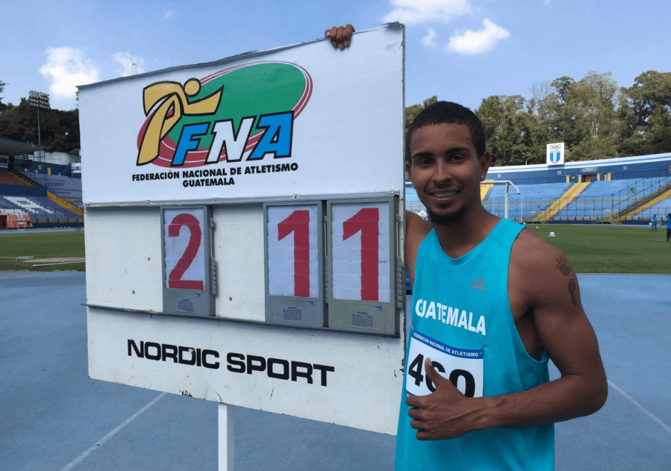 Ken Franzua super&oacute; una r&eacute;cord que ten&iacute;a 57 a&ntilde;os. (Foto: COG)&nbsp;