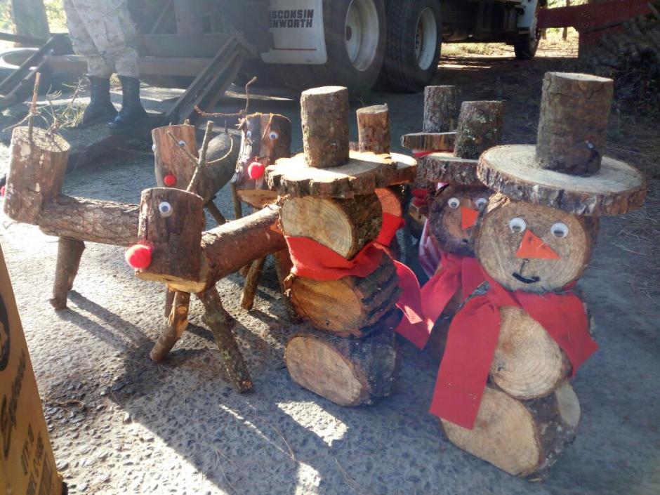 Las autoridades localizaron pinabete en el interior de un cami&oacute;n en Chimaltenango. (Foto: PNC)