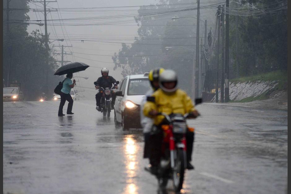 Las lluvias podr&iacute;an incrementar en las pr&oacute;ximas 24 horas. (Foto: archivo/Soy502)&nbsp;