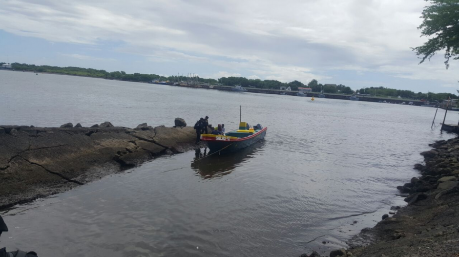 La embarcación fue localizada en el Pacífico. (Foto: MP) 
