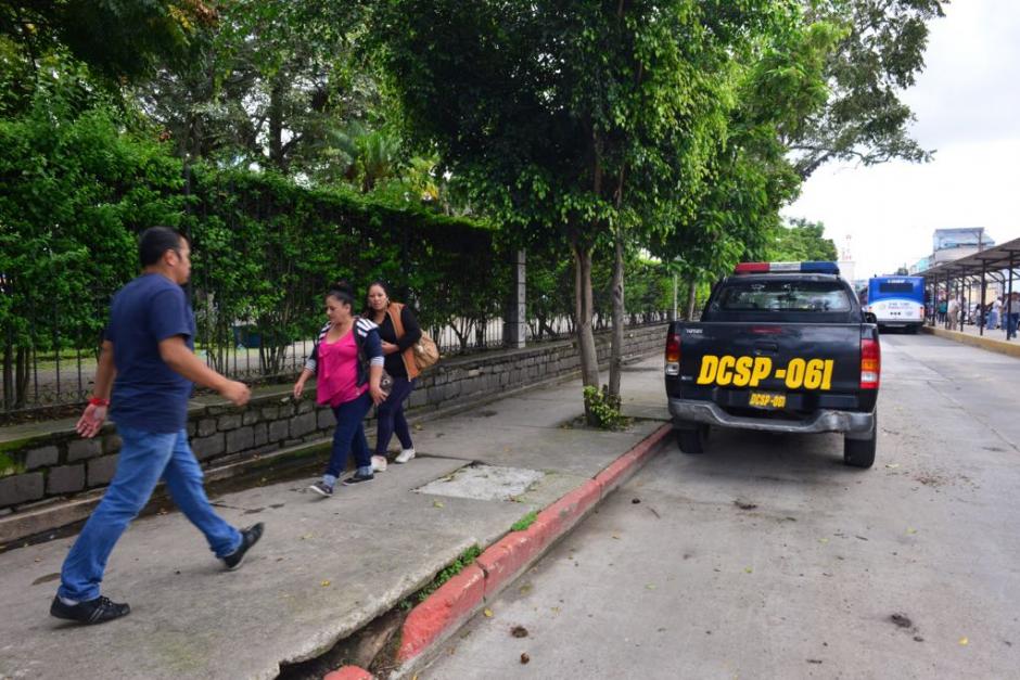 La presencia de la policía ha aumentado en las últimas semanas. (Foto: Jesús Alfonso/Soy502) 