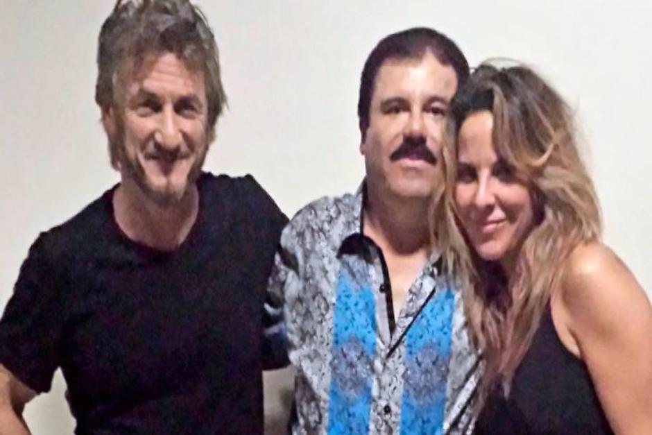 Esta es una de las pocas im&aacute;genes difundidas de la reuni&oacute;n entre el narcotraficante y los actores Kate del Castillo y Sean Penn. (Foto: Univisi&oacute;n)
