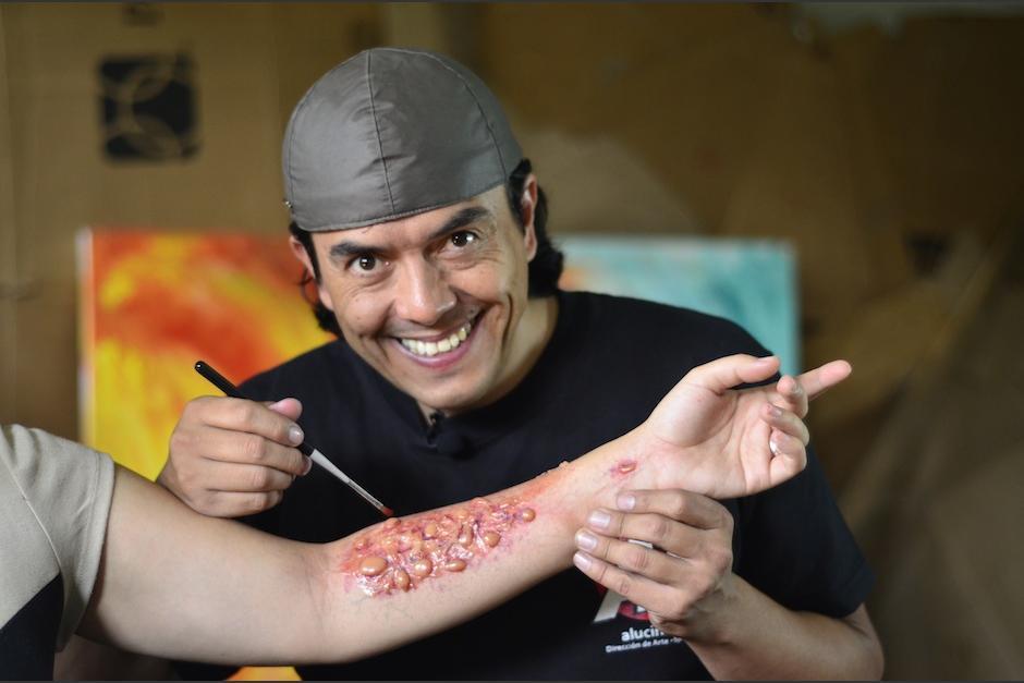 Fernando G&aacute;lvez es un artista especializado en efectos especiales. (Foto: archivo/Soy502)