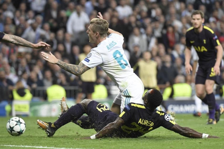 Una falta sobre Tony Kross fue marcada como penal en favor de Totteham. (Foto: AFP)
