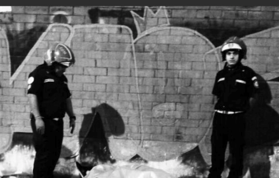 Un agente de la PNC y un presunto delincuente murieron tras un enfrentamiento armado en la 3&ordf;. avenida entre las 13 y 15 calles. (Foto: Facebook/Amilcar Montejo)