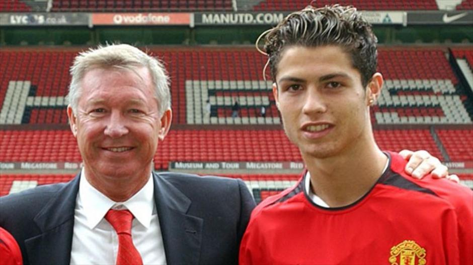 Sir Alex Ferguson el gran maestro de Cristiano Ronaldo le dio muchas lecciones de vida. (Foto: AFP)&nbsp;