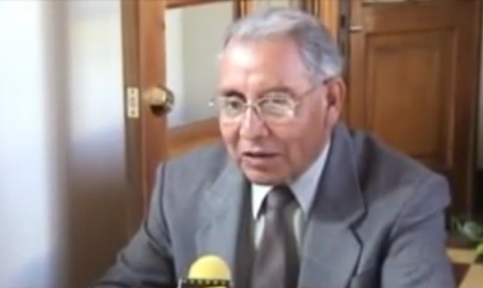 Marco Tulio de la Roca, locutor del programa Chapinlandia. (Foto: captura de pantalla)&nbsp;