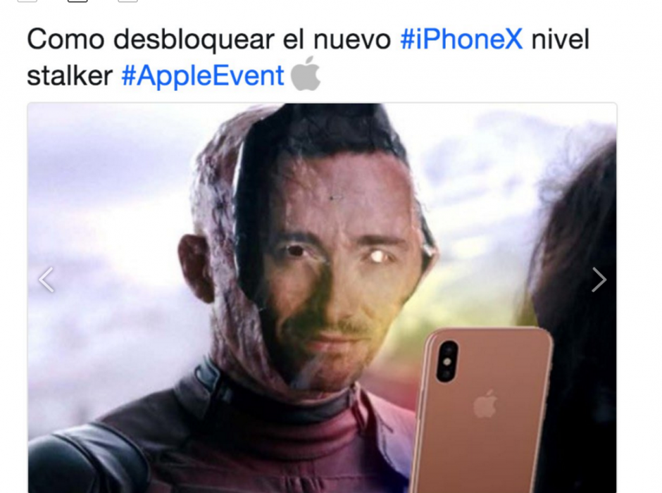 La nueva forma de desbloqueo se convirtió en meme.  (Foto: Twitter) 