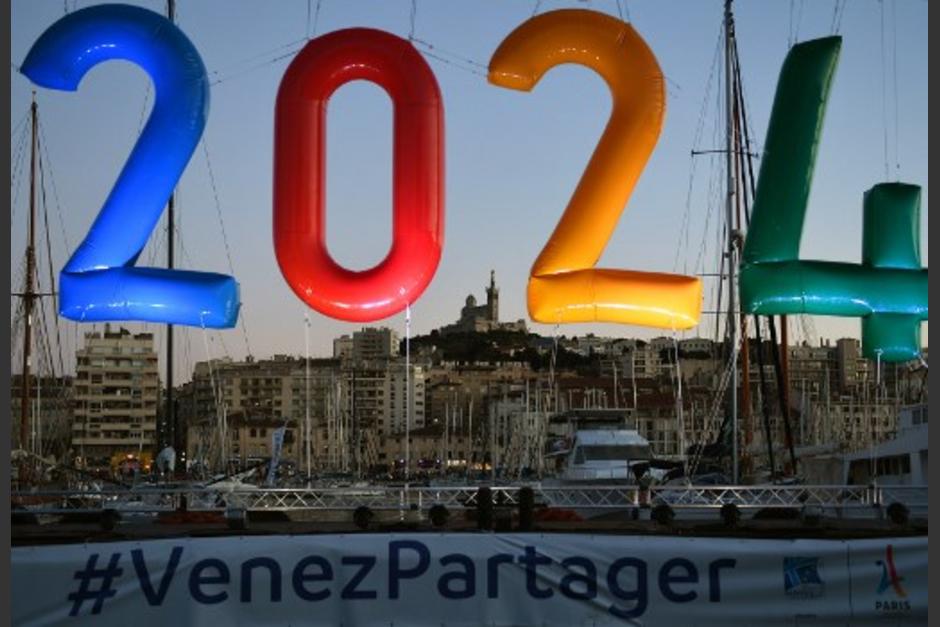 Par&iacute;s celebra ser anfitri&oacute;n de los Juegos Ol&iacute;mpicos 2024. (Foto: AFP)