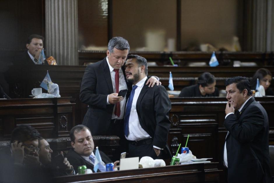 Estos son los diputados que votaron a favor de modificar el Código Penal respecto a los delitos electorales. &nbsp;(Foto: Wilder López/ Soy502)