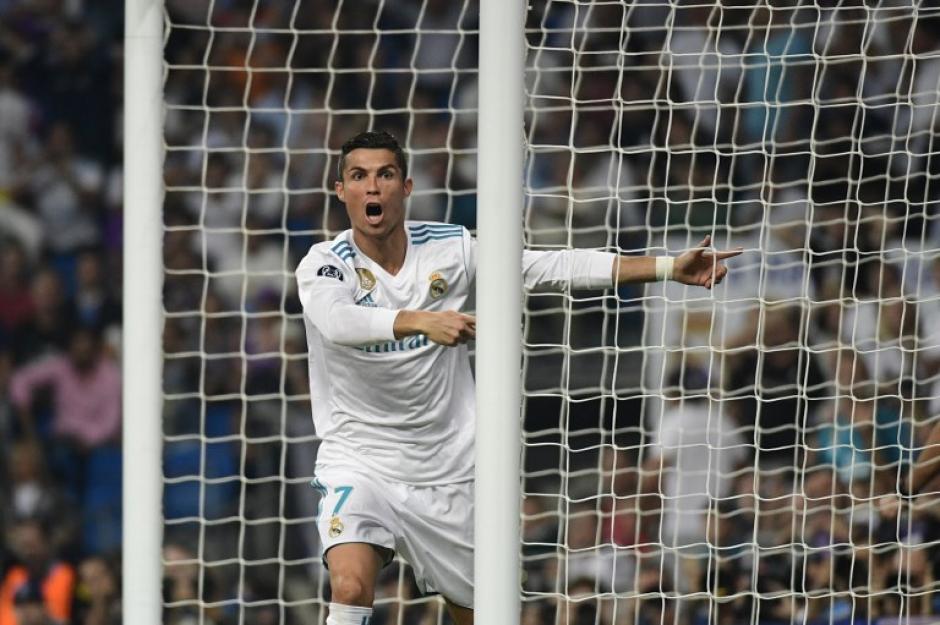 Fallo monumental de Cristiano Ronaldo frente al Apoel. (Foto: AFP)