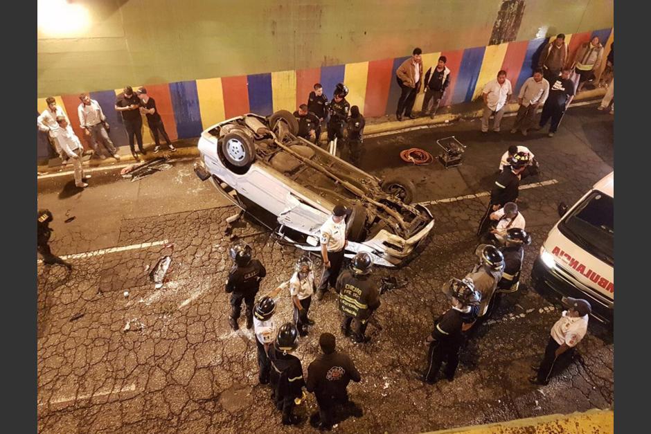 Uno de los accidentes se reportó aún durante la noche del martes. (Foto: Amílcar Montejo/PMT) 