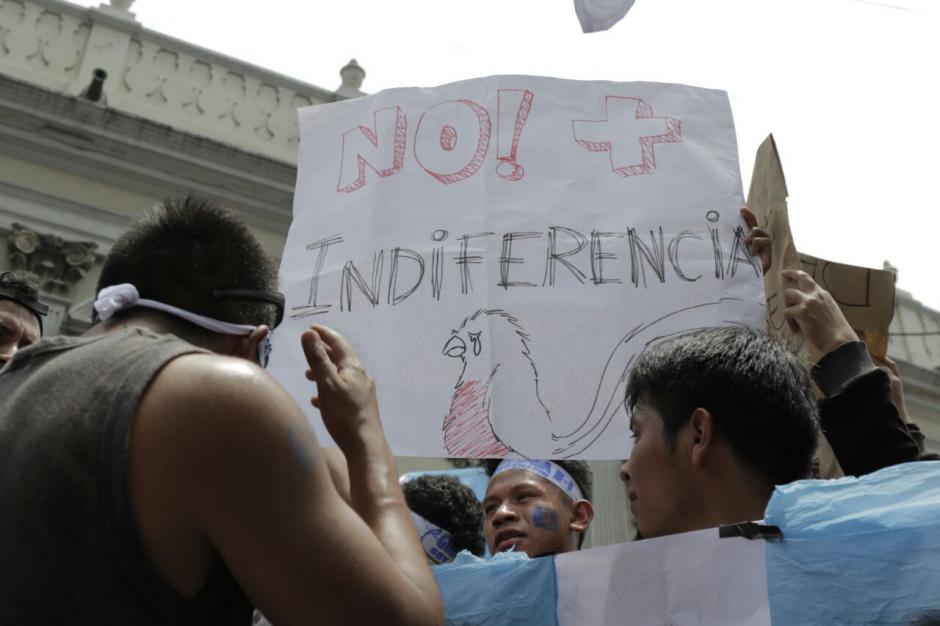 La entidad de las Naciones Unidas hace un llamado a los guatemaltecos a mantener la calma y evitar as confrontaciones. (Foto: Alejandro Balán/Soy502)