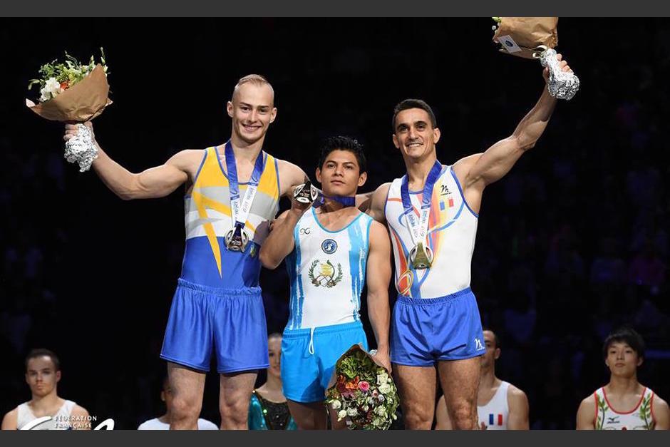 La audiencia reconoció el trabajo de Vega para obtener la máxima presea. (Foto:&nbsp;Fédération Française de Gymnastique)
