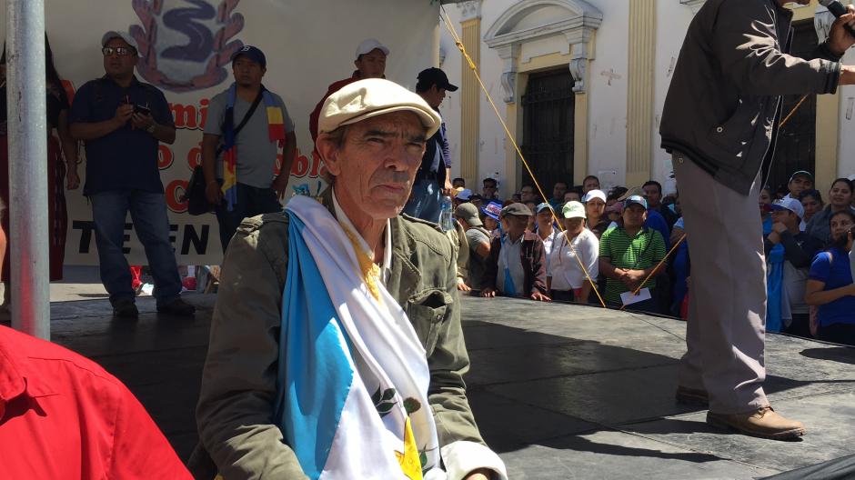 El guatemalteco Am&iacute;lcar Monroy se encuentra en el Congreso. (Foto: Luis Barrios/Soy502) 