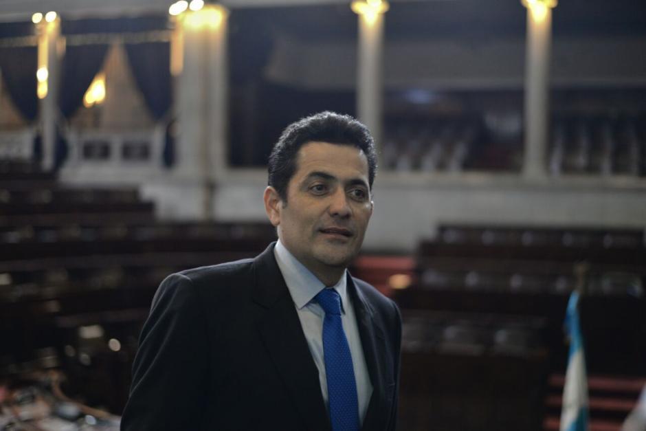 El presidente del Congreso, &Oacute;scar Chinchilla, convoca a jefes de bloque para reunirse con congresistas estadounidenses. (Foto: Archivo/Soy502)