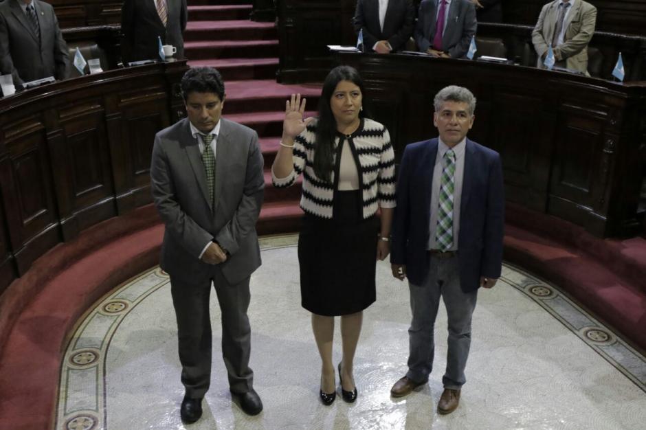 La nueva diputada tiene seis a&ntilde;os de estar trabajando en el Congreso. (Foto: Alejandro Bal&aacute;n/Soy502)