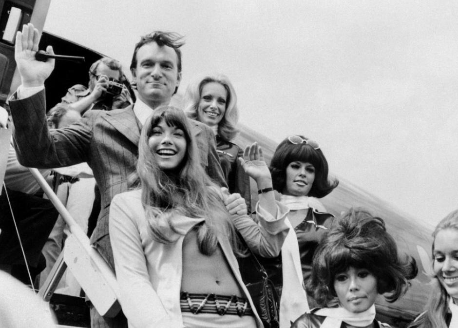 Salen a luz fotos del estado en el que se encontraba el magnate de Playboy. (Foto: AFP)&nbsp;