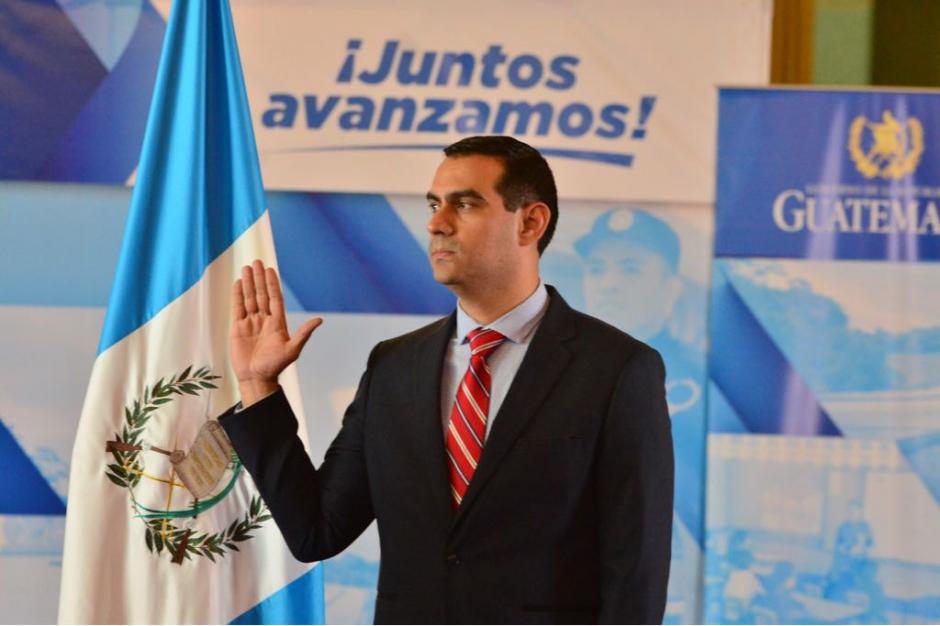 El quinto viceministro de Gobernaci&oacute;n sustituye a &Oacute;scar D&aacute;vila Mejicanos. (Foto: Jes&uacute;s Alfonso/Soy502)