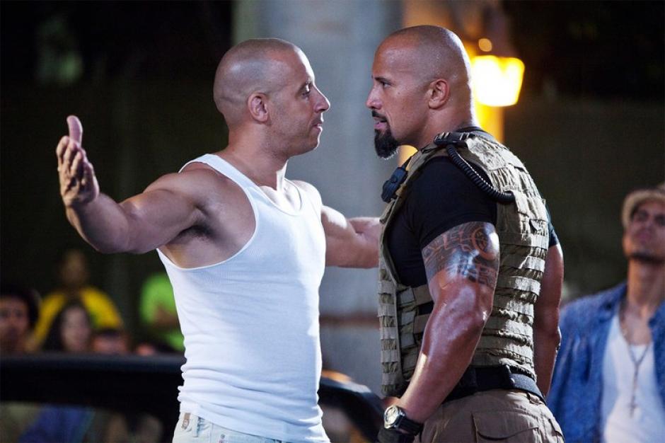 Mucho se habla de la pelea de La Roca y Vin Diesel. (Foto: www.vanity.com)