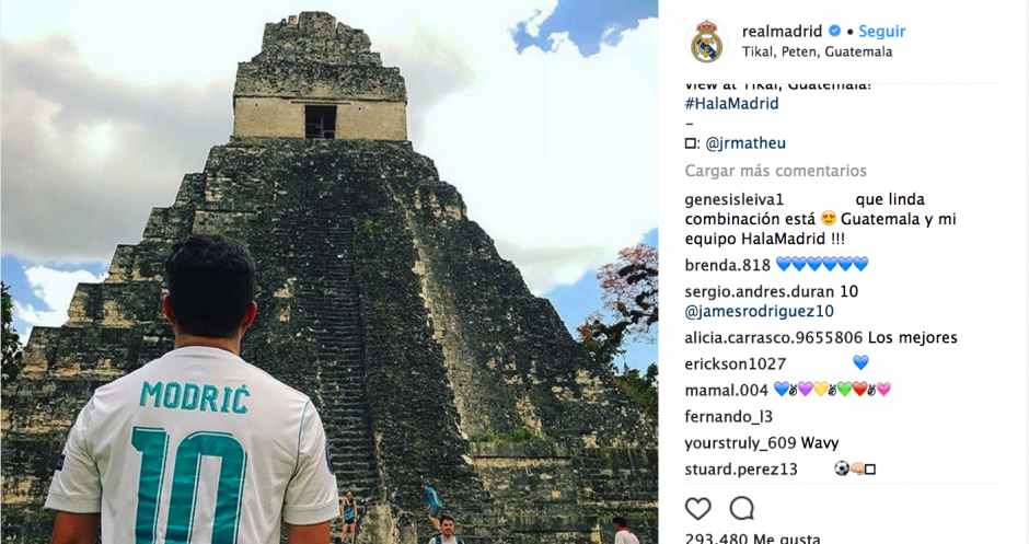 La imagen de un seguidor del Real Madrid maravill&oacute; a los espa&ntilde;oles. (Foto: captura de pantalla)&nbsp;