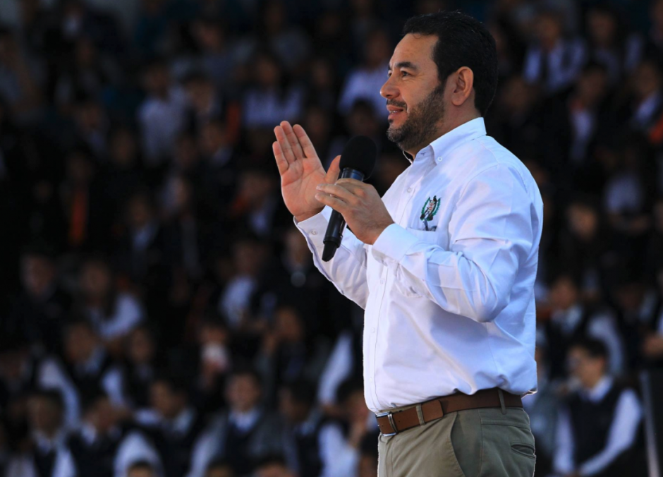 Jimmy Morales viaj&oacute; este mi&eacute;rcoles a San Marcos y Quetzaltenango. (Foto: Gobierno)