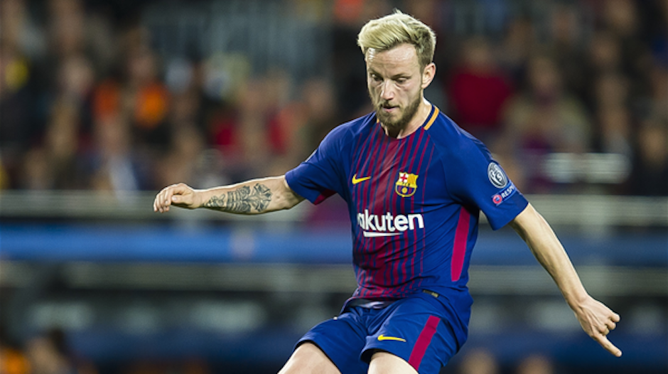 Dos partidos de Liga se perderá Ivan Rakitic por una fractura en el dedo. (Foto: Barcelona)