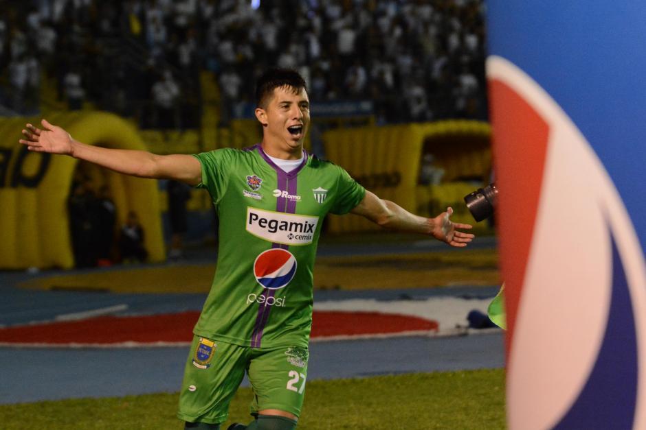 Alejandro "Gambetita" Díaz abrió el marcador para Antigua GFC. (Foto: Archivo)