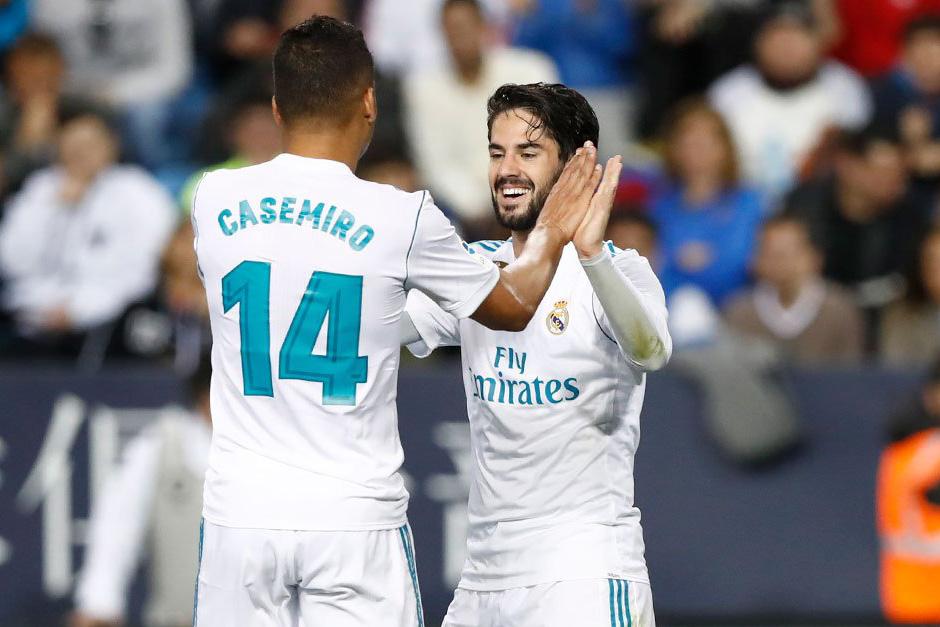 Isco y Casemiro anotaron los goles de la victoria madridista. (Foto: RealMadrid)