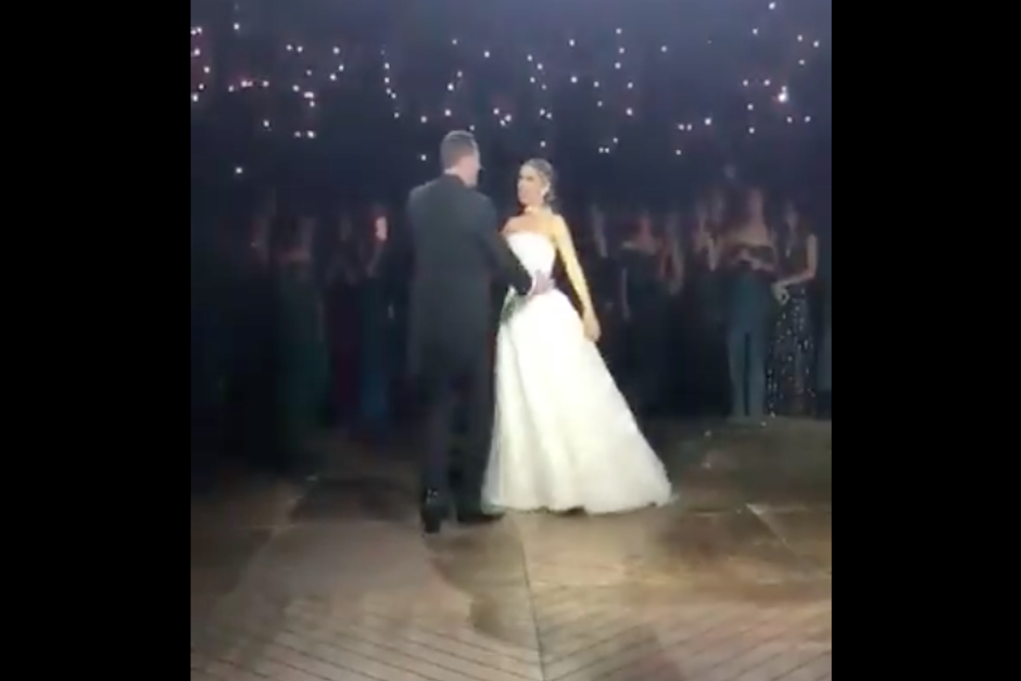 Al final, la ceremonia fue cancelada por el incendio que fue provocado por un juego pirotécnico. (Imagen: captura de pantalla)