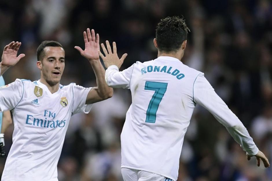 El portugués logró empatar cerca del final para salvar el partido en el Santiago Bernabéu. (Foto: AFP)