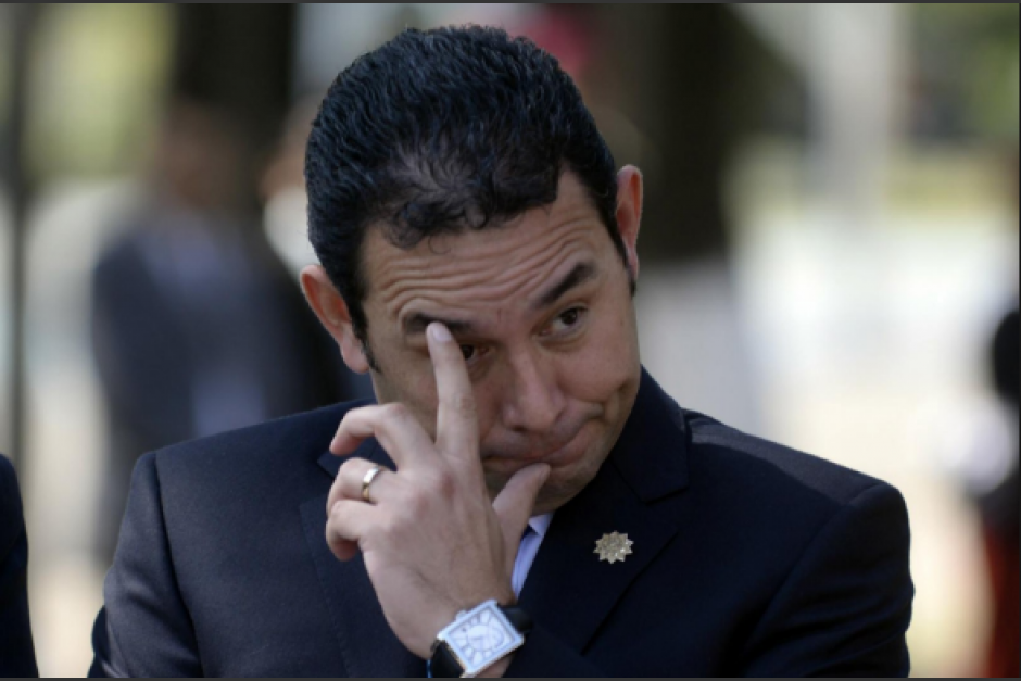 Como secretario general de FCN, Jimmy Morales habría aceptado unos Q7 millones de aportes que no reportó ante el TSE en 2015. (Foto: archivo/Soy502)&nbsp;