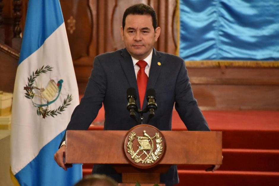 El presidente cambió la versión de los hechos justo después de que el MP y la CICIG denunciaran su financiamiento ilícito. (Foto: Gobierno)