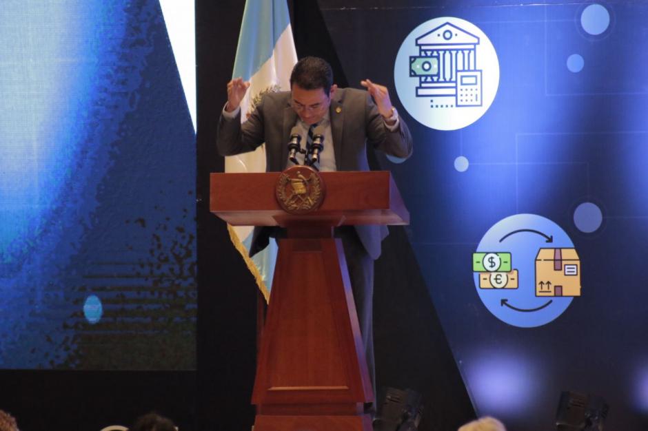 El mandatario tambi&eacute;n pidi&oacute; a la comunidad internacional analizar las donaciones a las ONG. (Foto: Alejandro Bal&aacute;n/Soy502)