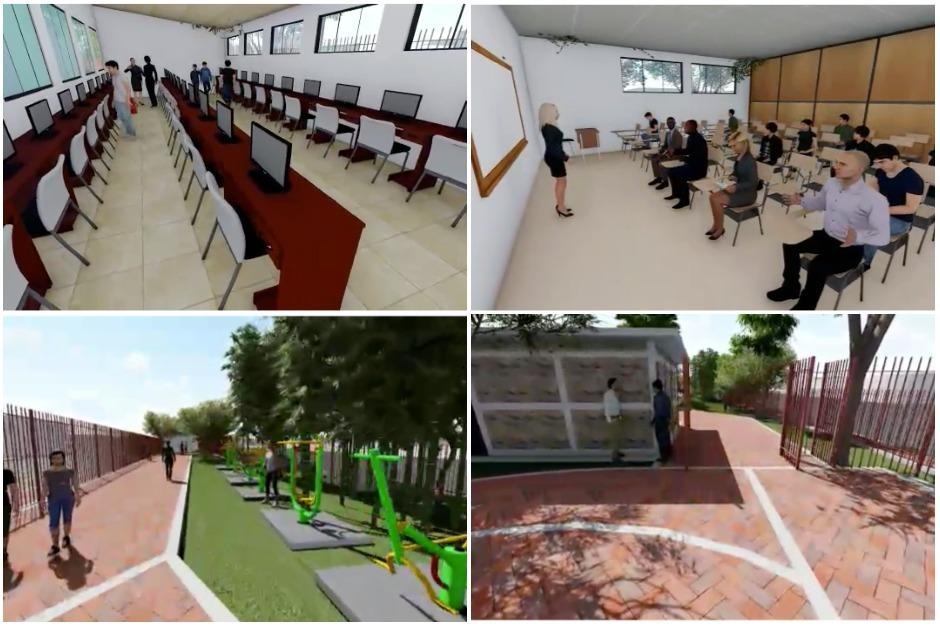 El centro educativo pretende que los alumnos de ese municipio puedan estudiar cerca de sus hogares. (Foto: Municipalidad de Mixco)